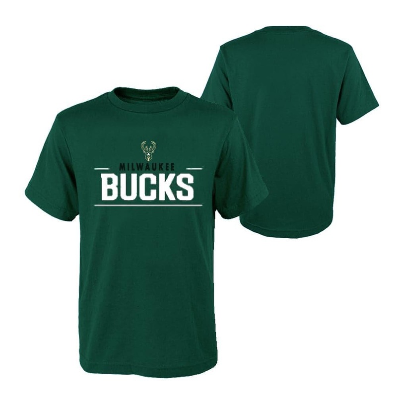 Youths Milwaukee Bucks Outerstuff NBA Certified Ultra T-Shirt – Green