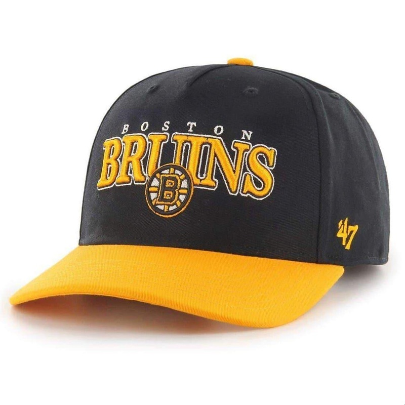 Boston Bruins 47 NHL Gojo MVP DP Pre-Curved Snapback Hat – Black