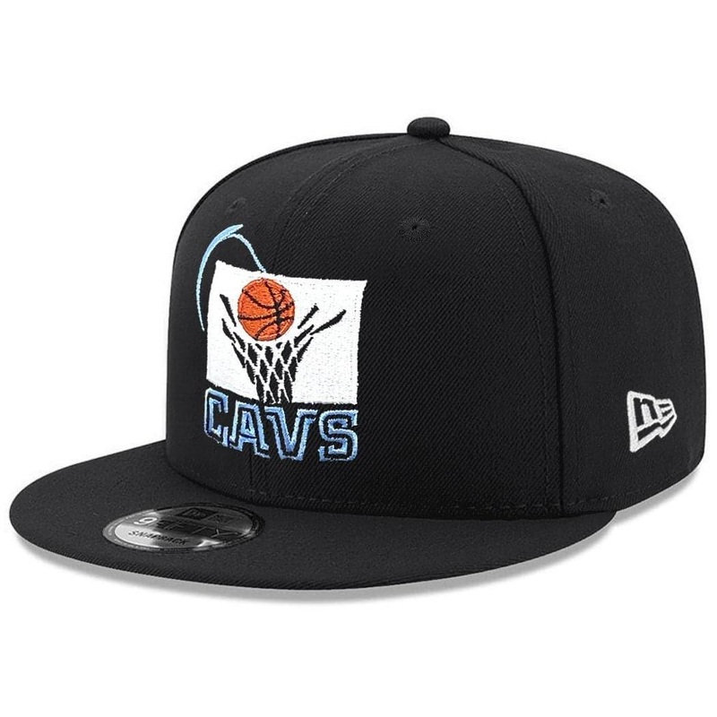 Cleveland Cavaliers New Era NBA Hardwood Classics Nights 9FIFTY Snapback Hat – Black