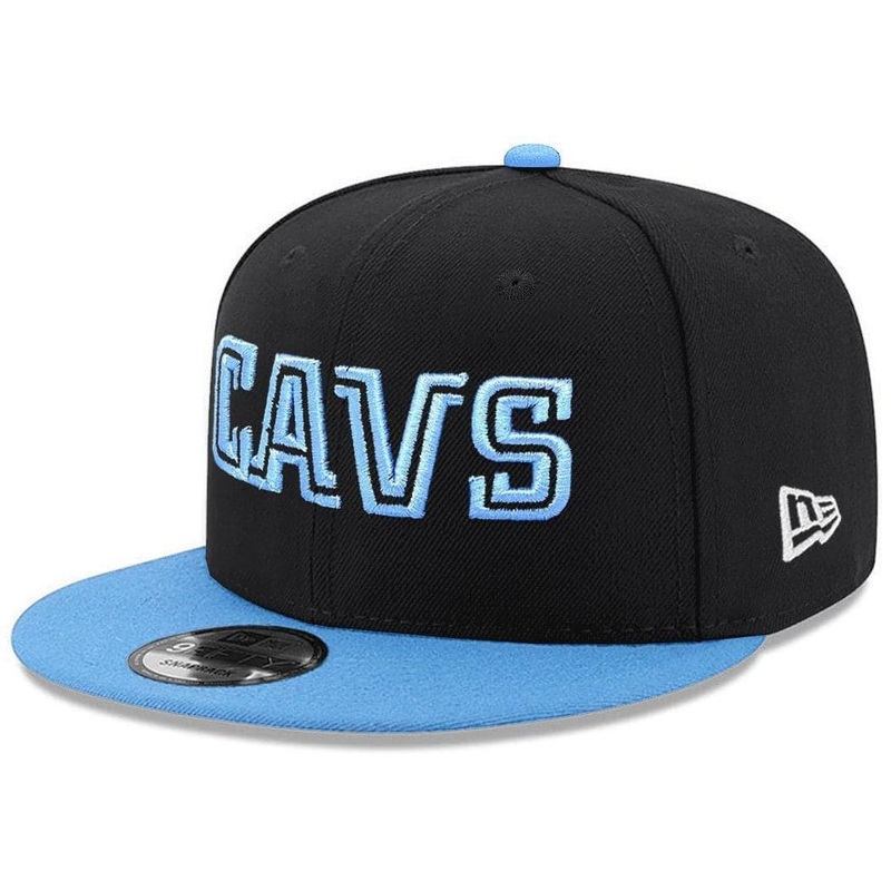 Cleveland Cavaliers New Era NBA Hardwood Classics Wordmark 9FIFTY Snapback Hat – Black