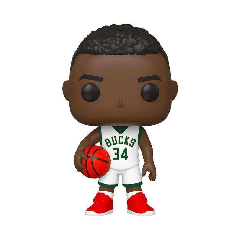 Giannis Antetokounmpo Milwaukee Bucks Funko NBA Pop 68 Figure – White