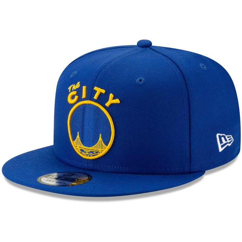 Golden State Warriors New Era NBA Hardwood Classics Nights 9FIFTY Snapback Hat – Blue