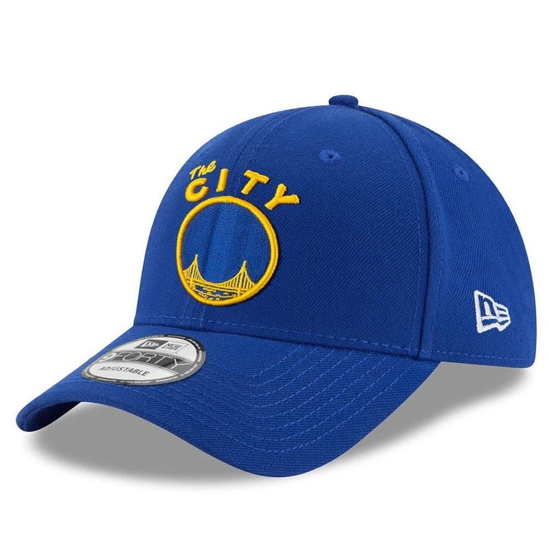 Golden State Warriors New Era NBA Hardwood Classics Nights 9FORTY Curved Hat – Blue