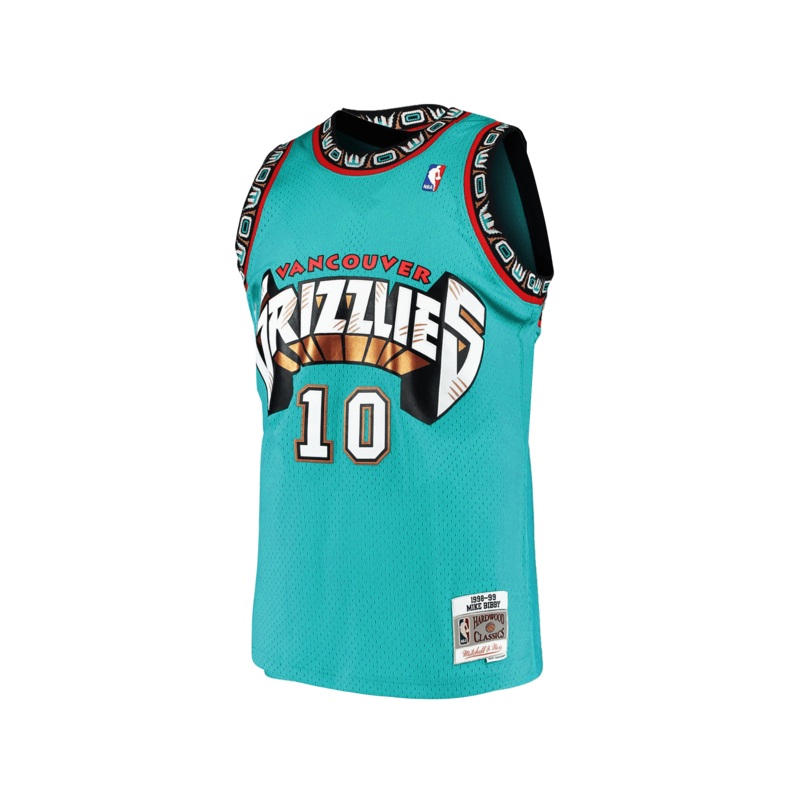Mike Bibby Memphis Grizzlies Mitchell & Ness NBA 98-99 Swingman Jersey – Turquoise