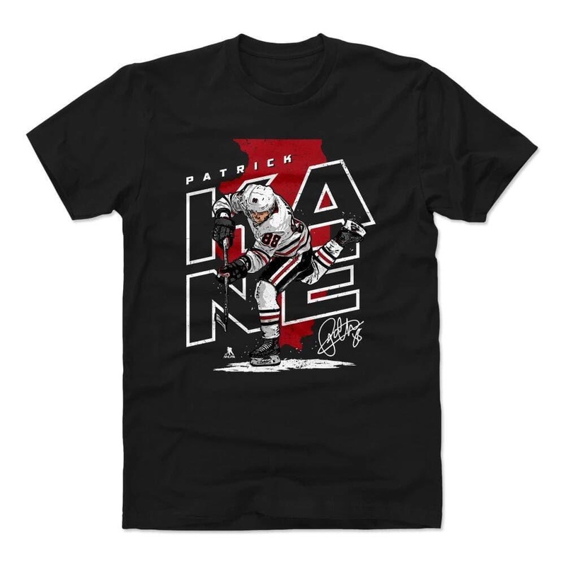 Patrick Kane Chicago Blackhawks 500 Level NHL Player T-Shirt – Black