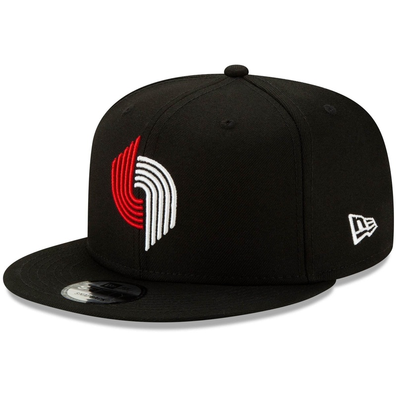 Portland Trail Blazers New Era NBA Hardwood Classics Nights 9FIFTY Snapback Hat – Black