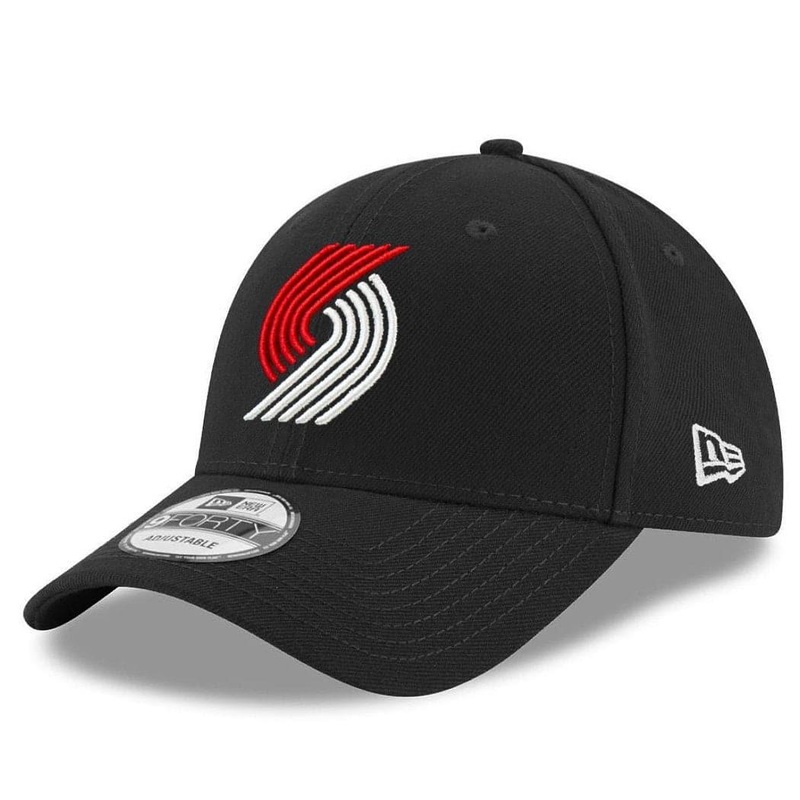 Portland Trail Blazers New Era NBA Hardwood Classics Nights 9FORTY Curved Hat – Black