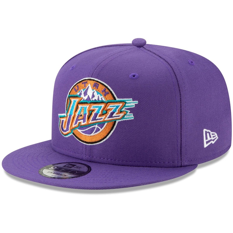 Utah Jazz New Era NBA Hardwood Classics Nights 9FIFTY Snapback Hat – Purple