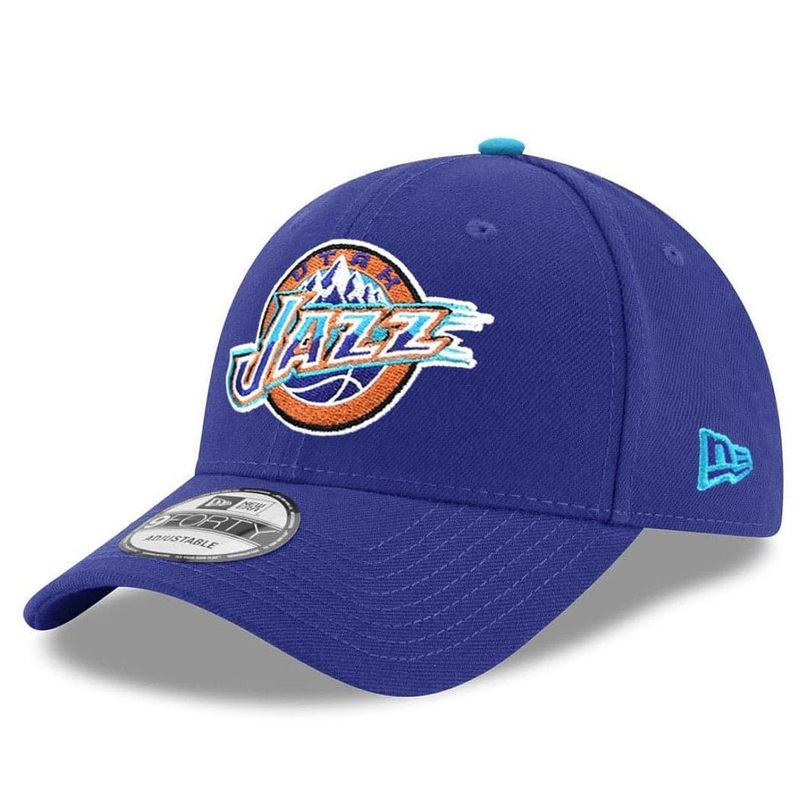 Utah Jazz New Era NBA Hardwood Classics Nights 9FORTY Curved Hat – Purple