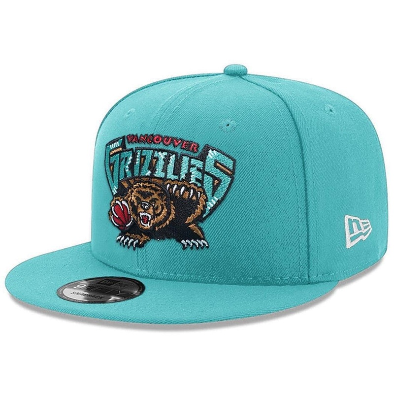 Vancouver Grizzlies New Era NBA Hardwood Classics Nights 9FIFTY Snapback Hat – Teal