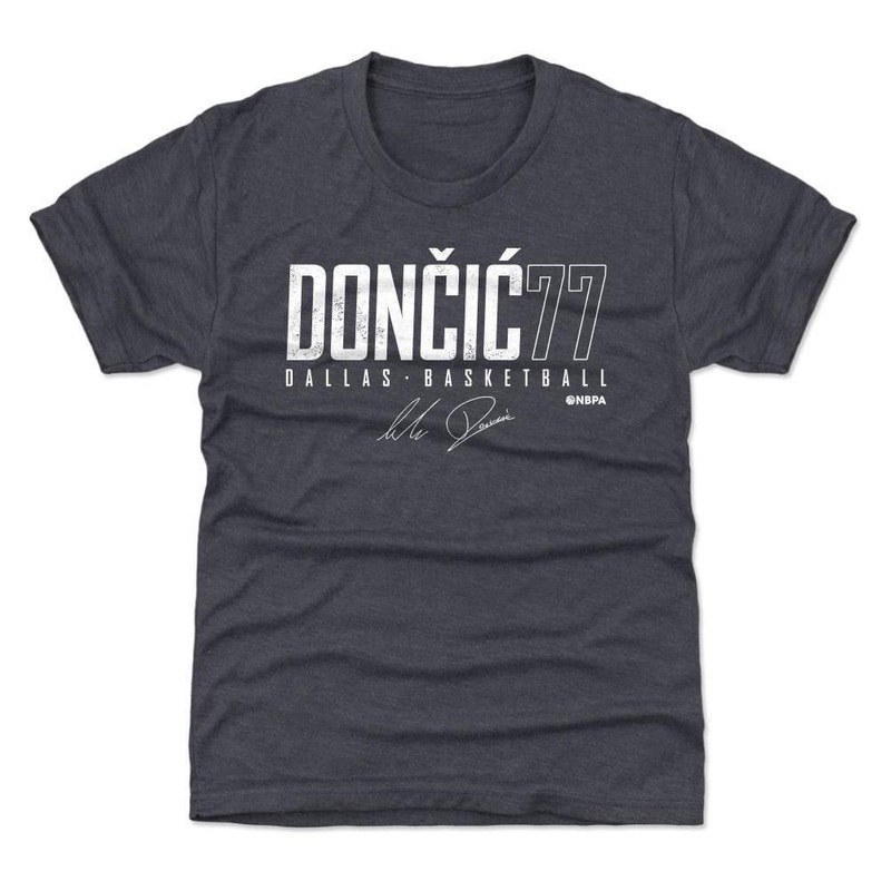 Youths Luka Doncic Dallas Mavericks 500 Level NBA Elite Tri-Blend T-Shirt – Navy