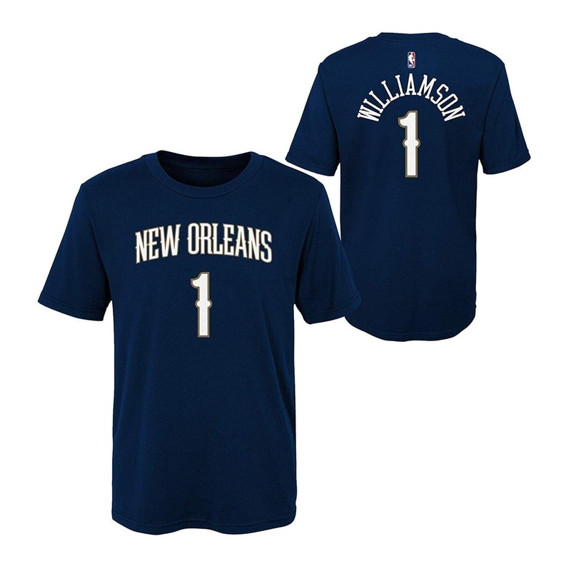 Youths Zion Williamson New Orleans Pelicans Outerstuff NBA Player T-Shirt – Navy