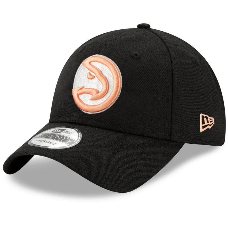 Atlanta Hawks New Era NBA 2019 City Series 9TWENTY Curved Hat – Black