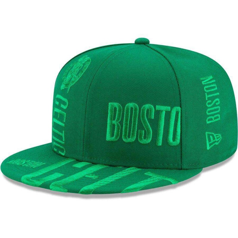 Boston Celtics New Era NBA 2019 Tonal Tip-Off 9FIFTY Snapback Hat – Green