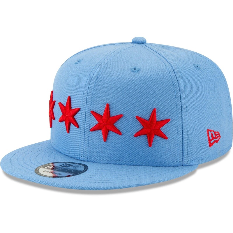 Chicago Bulls New Era NBA 2019 City Series 9FIFTY Snapback Hat – Blue