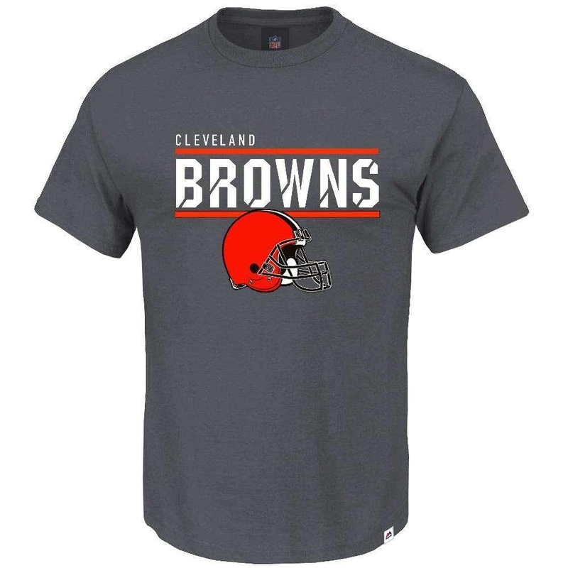 Cleveland Browns Majestic NFL Team Flex T-Shirt – Coal