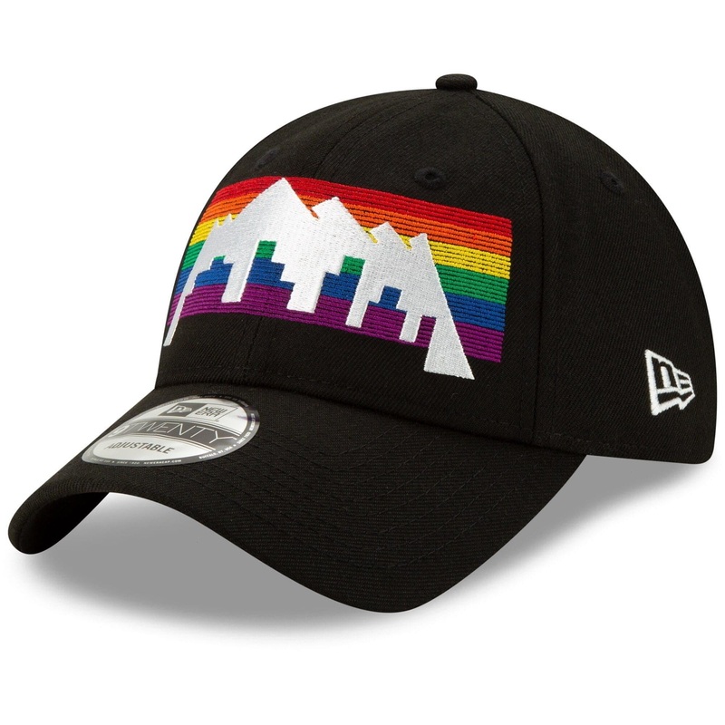 Denver Nuggets New Era NBA 2019 City Series 9TWENTY Curved Hat – Black
