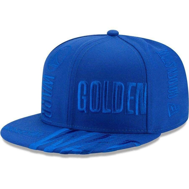 Golden State Warriors New Era NBA 2019 Tonal Tip-Off 9FIFTY Snapback Hat – Blue
