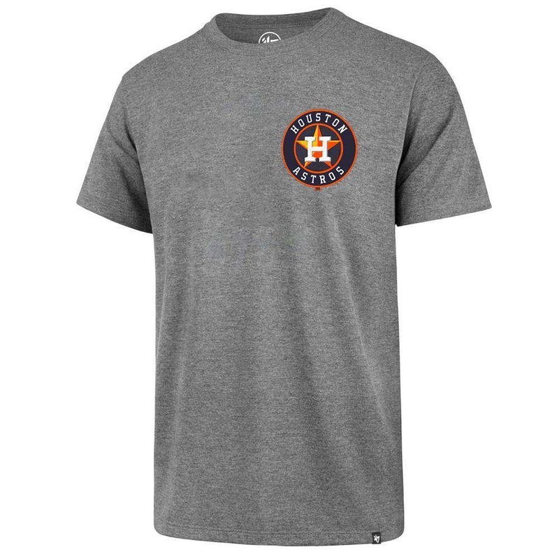 Houston Astros ’47 MLB Chest Imprint Splitter T-Shirt – Grey