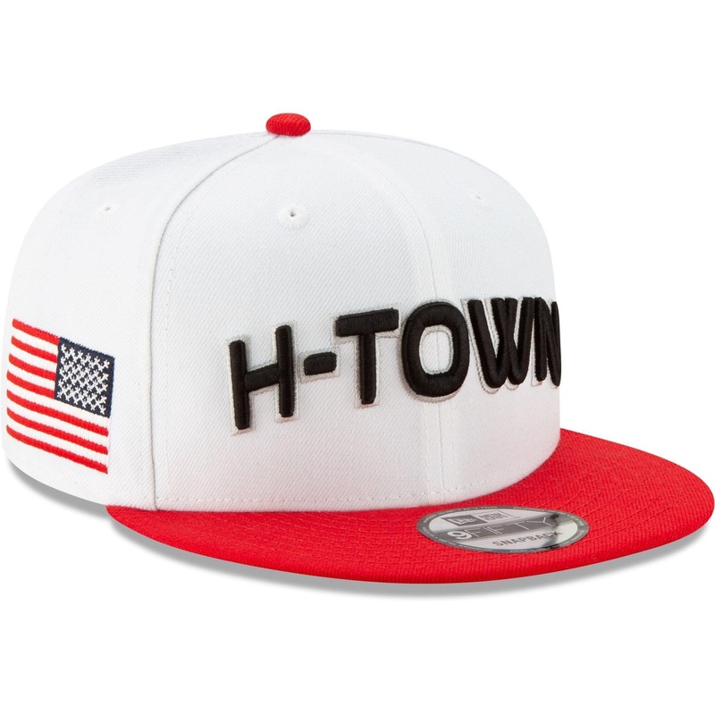 Houston Rockets New Era NBA 2019 City Series 9FIFTY Snapback Hat – White