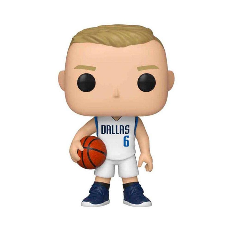 Kristaps Porzingis Dallas Mavericks Funko NBA Pop Figure – White