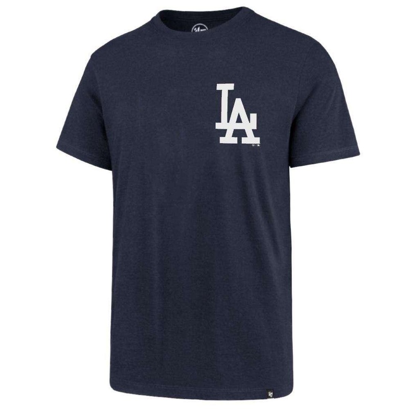 Los Angeles Dodgers ’47 MLB Chest Imprint Splitter T-Shirt – Navy