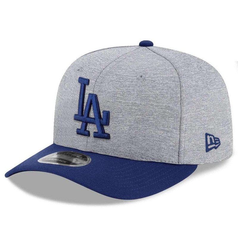 Los Angeles Dodgers New Era MLB Double Shadow Pre-Curved 9FIFTY Snapback Hat