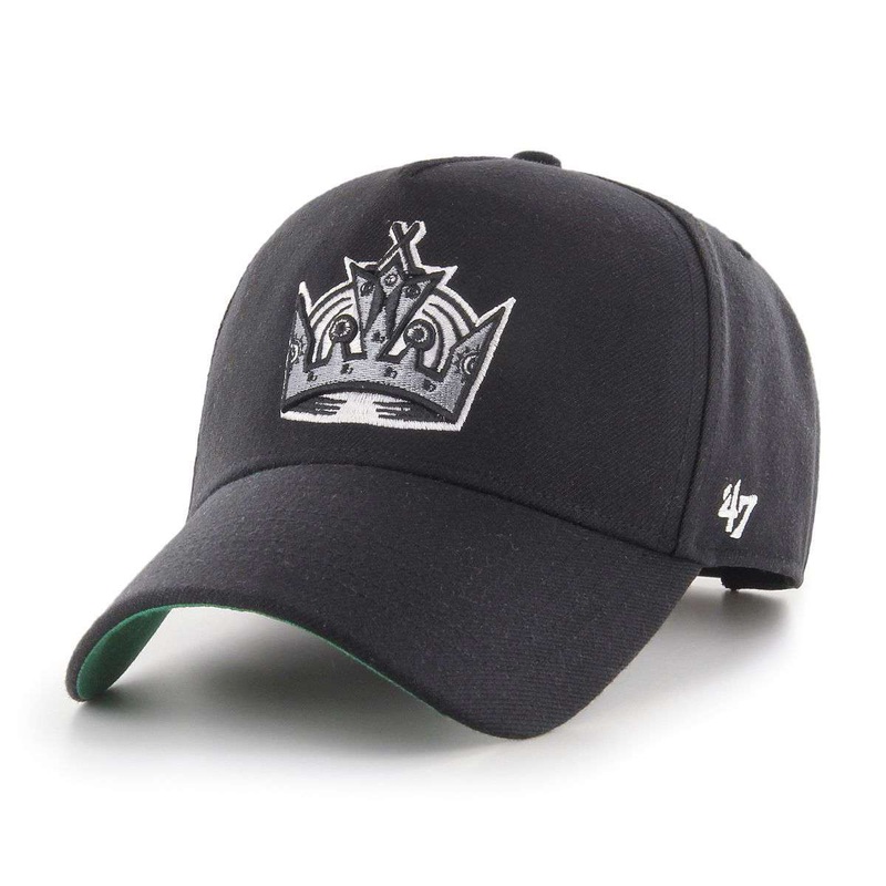 Los Angeles Kings 47 NHL Team Alt MVP DT Pinch Curve Snapback Hat – Black