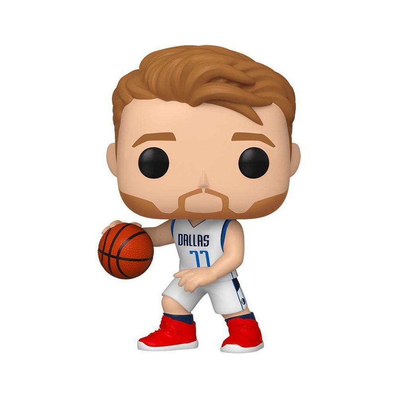 Luka Doncic Dallas Mavericks Funko NBA Pop 60 Figure – White
