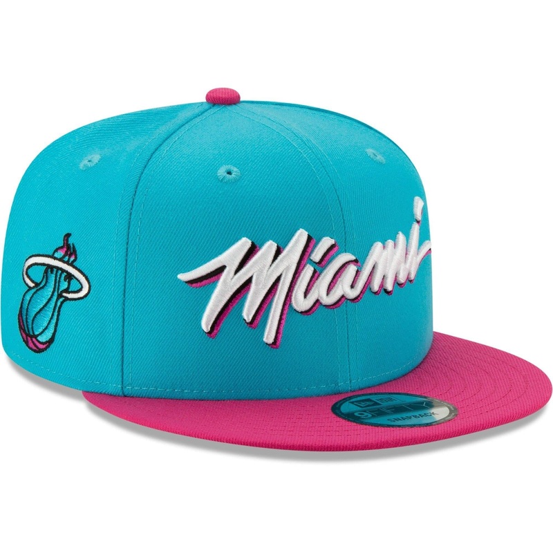 Miami Heat New Era NBA 2019 City Series 9FIFTY Snapback Hat – Blue