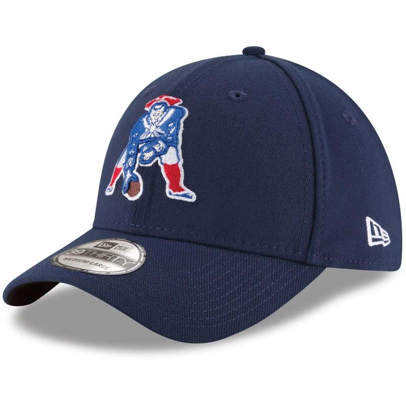 New England Patriots New Era NFL Team Alternate 39THIRTY Curve Hat – Navy