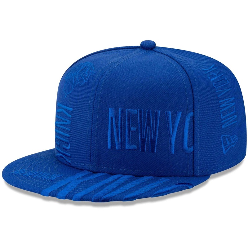 New York Knicks New Era NBA 2019 Tonal Tip-Off 9FIFTY Snapback Hat – Blue