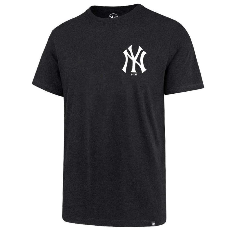 New York Yankees ’47 MLB Chest Imprint Splitter T-Shirt – Black