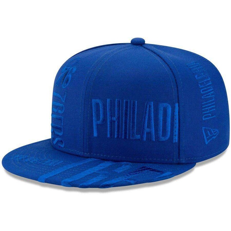 Philadelphia 76ers New Era NBA 2019 Tonal Tip-Off 9FIFTY Snapback Hat – Blue