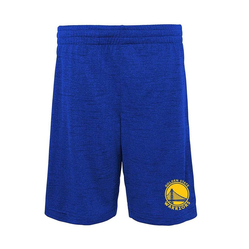 Youths Golden State Warriors Outerstuff NBA Content Performance Shorts – Blue