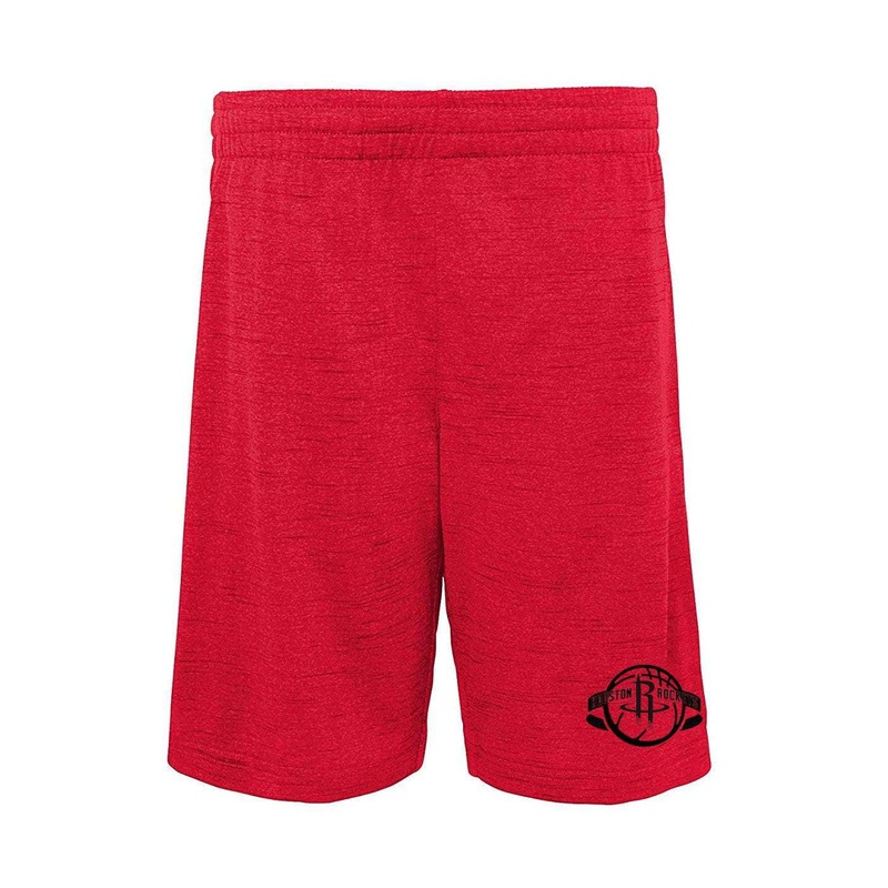 Youths Houston Rockets Outerstuff NBA Content Performance Shorts – Red
