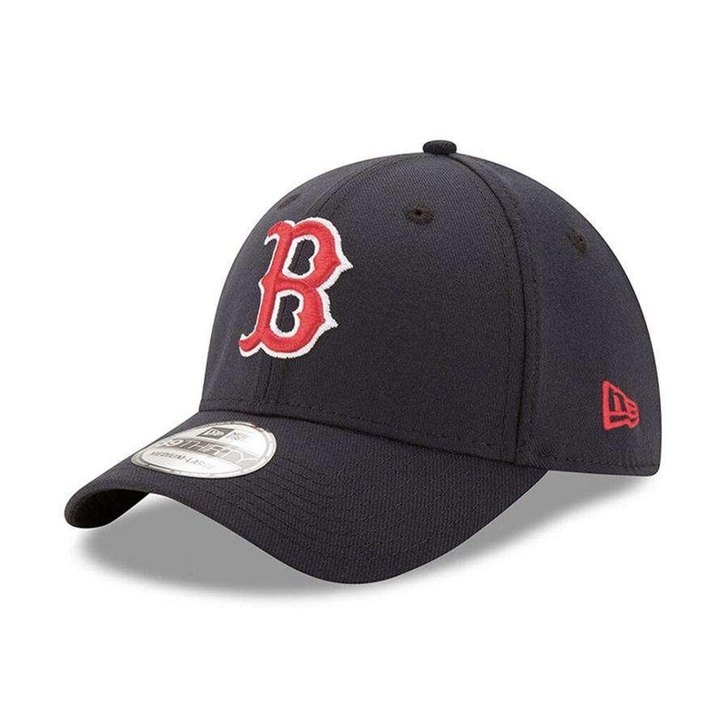 Youths/Kids Boston Red Sox New Era MLB Team 39THIRTY Stretch-Fit Curve Hat – Navy