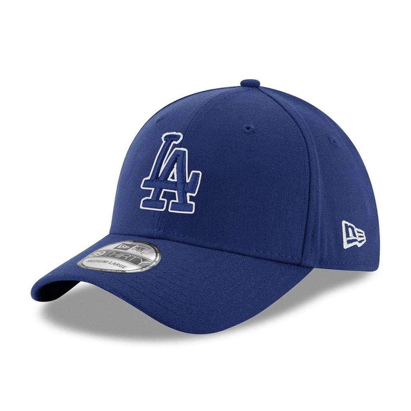 Youths/Kids Los Angeles Dodgers New Era MLB Team 39THIRTY Stretch-Fit Curve Hat – B.ue