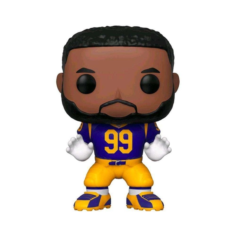 Aaron Donald Los Angeles Rams NFL Funko Pop Vinyl 3.75″ 130 Figure – Blue