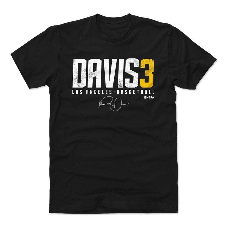 Anthony Davis Los Angeles Lakers 500 Level NBA Elite T-Shirt – Black