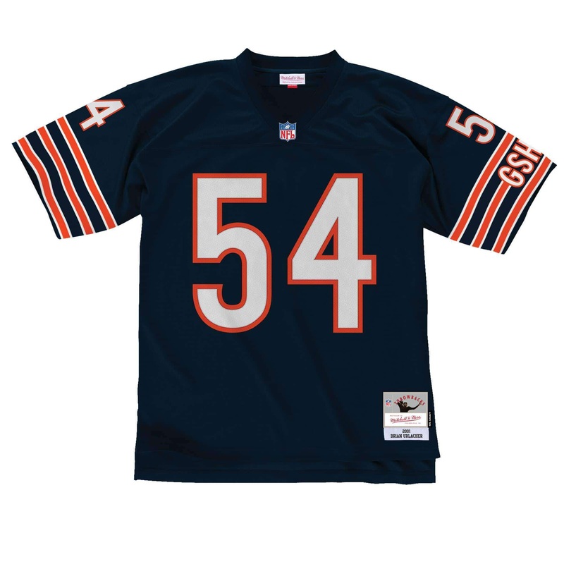 Brian Urlacher Chicago Bears Mitchell & Ness NFL Legacy Jersey – Navy