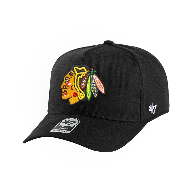 Chicago Blackhawks 47 NHL Team MVP DT Snapback Hat – Black