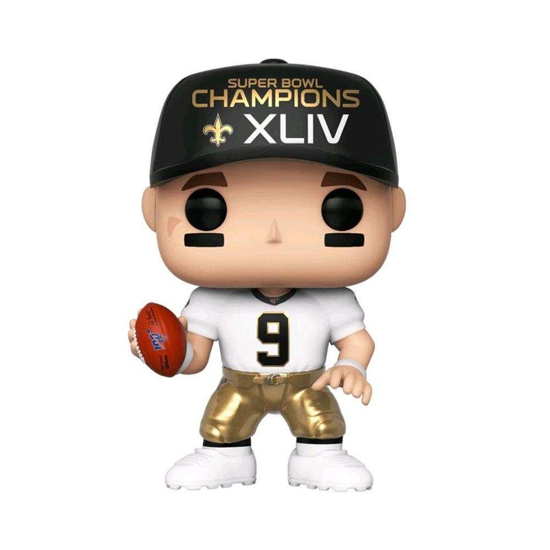 Drew Brees New Orleans Saints NFL Funko Pop Vinyl 3.75″ 138 Figure – SB Champions XLIV