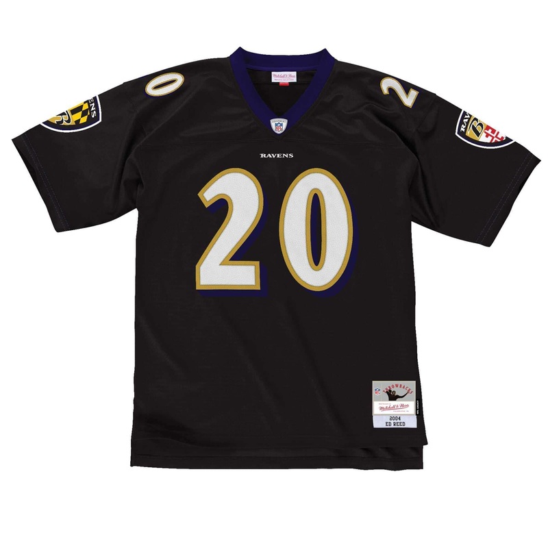 Ed Reed Baltimore Ravens Mitchell & Ness NFL Legacy Jersey – Black