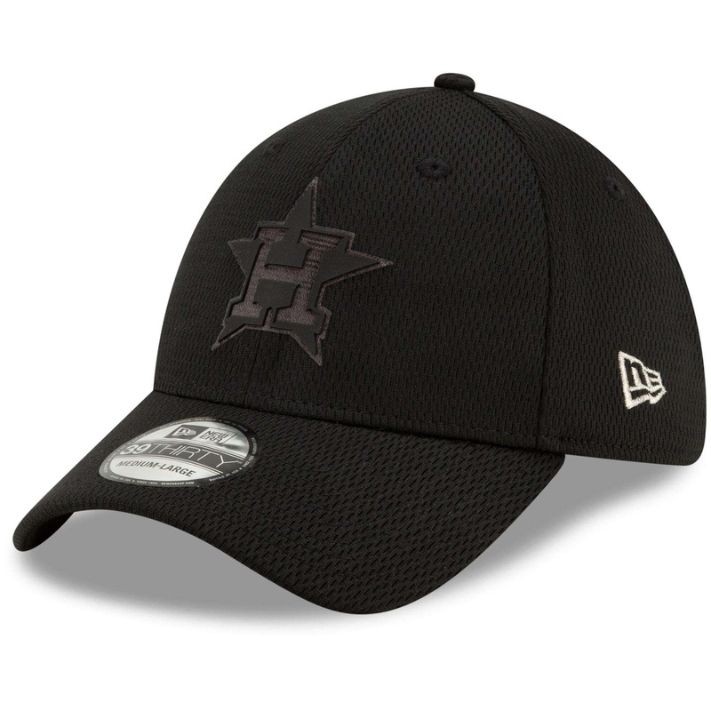 Houston Astros New Era 2019 MLB Players Weekend 39THIRTY Stretch-Fit Curve Hat – Black