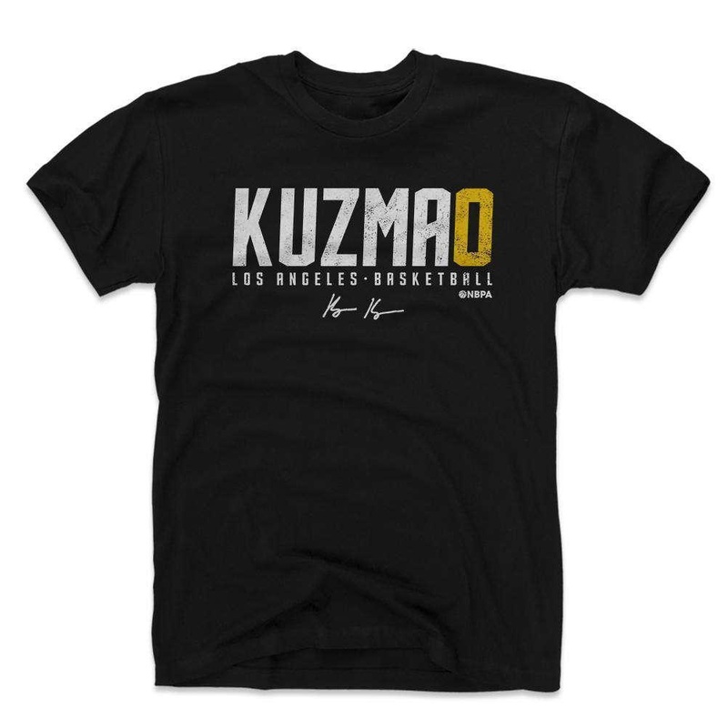Kyle Kuzma Los Angeles Lakers 500 Level NBA Kuzmao T-Shirt – Black