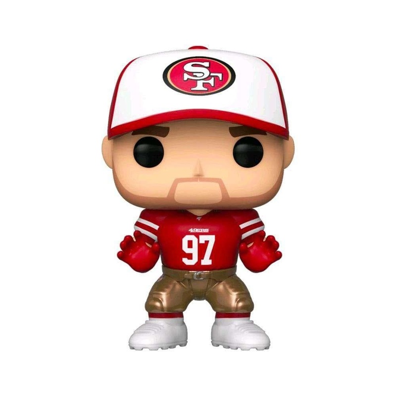 Nick Bosa San Francisco 49ers NFL Funko Pop Vinyl 3.75″ Figure – Red