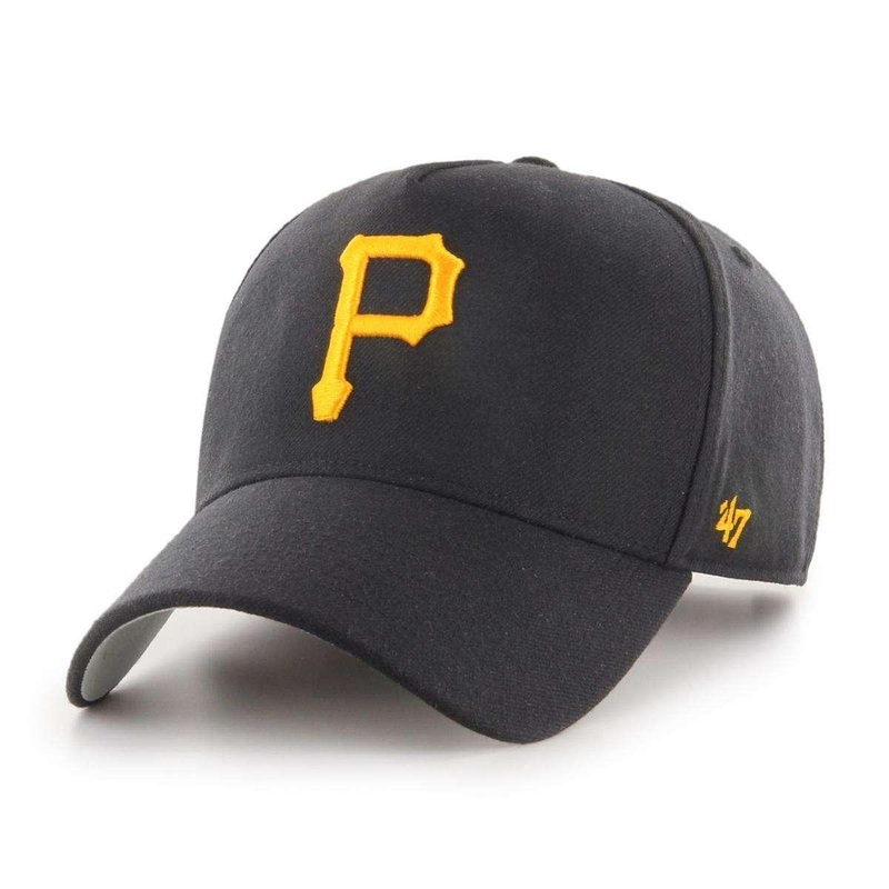 Pittsburgh Pirates ’47 MLB Team Logo MVP DT Pinch Curve Snapback Hat