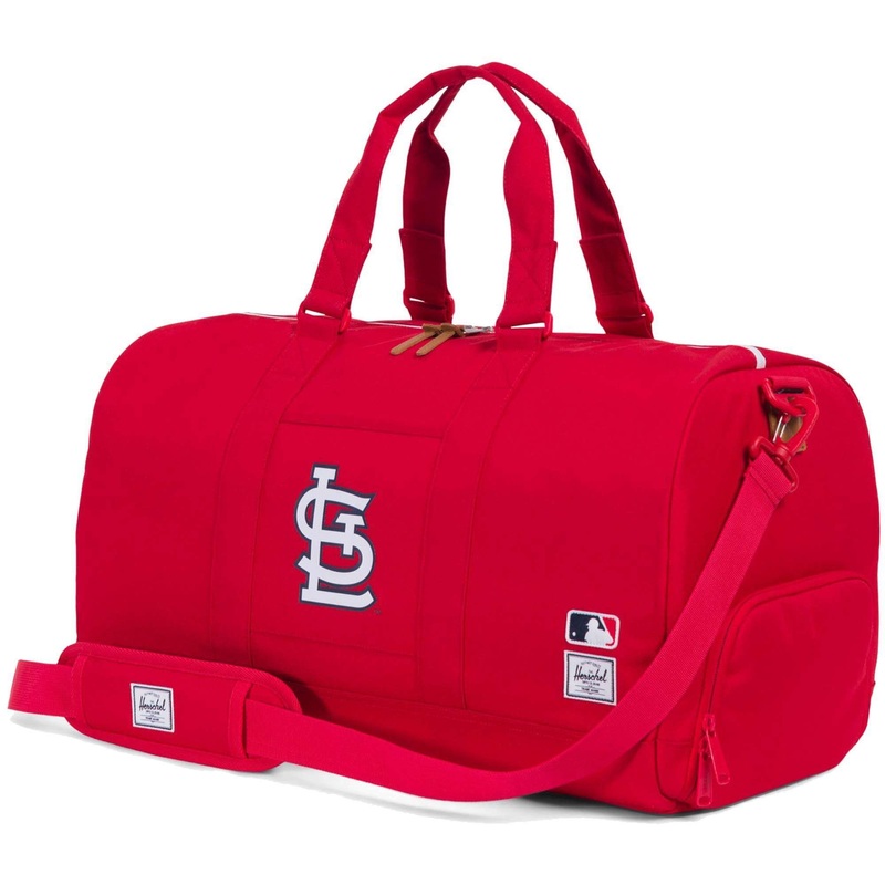 St Louis Cardinals Herschel Supply Co MLB Novel Duffle Bag – Red