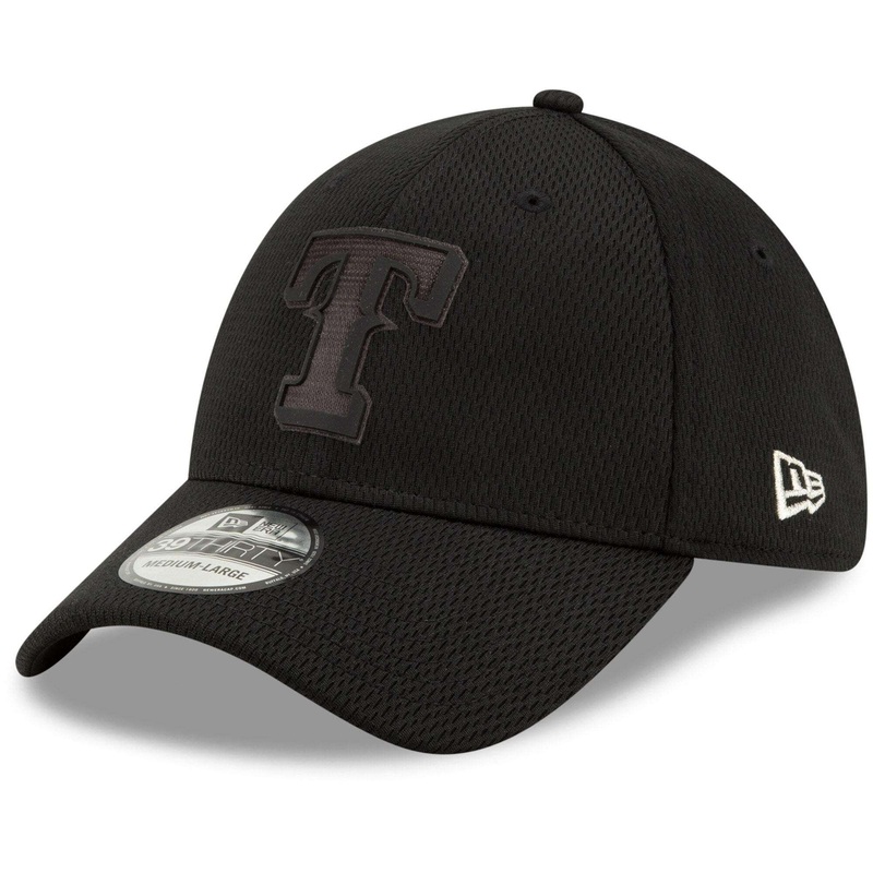Texas Rangers New Era 2019 MLB Players Weekend 39THIRTY Stretch-Fit Curve Hat – Black